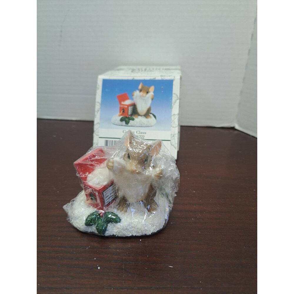 Charming Tails 2000 Special Edition Cotton Claus Figurine